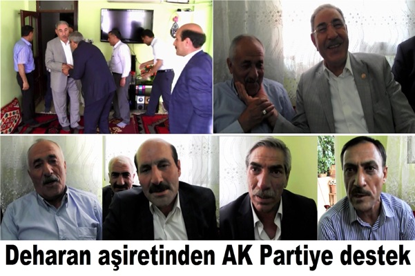 Deharan aşiretinden AK Partiye destek