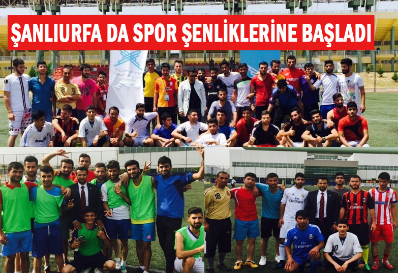 TÜGVA Şanlıurfa da Spor Şenliklerine başladı.