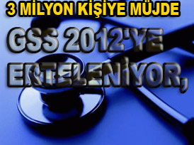 GSS 2012Ye erteleniyor, ceza kalkıyor