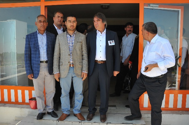 Mazhar Bağlı Eyyübiye İlçe Başkanlığını Ziyaret Etti