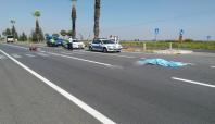 Tarsus'ta kamyonet ile motosiklet çarpıştı: 1 ölü