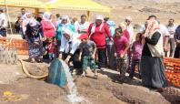 Köylülerin 15 yıllık su hasreti sona erdi