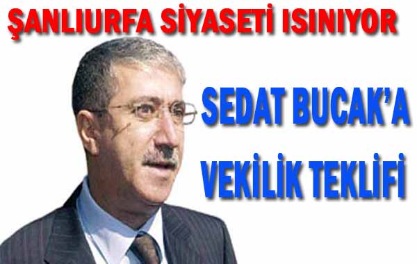 Bomba iddia AK Parti Sedat Bucak'a teklif etti
