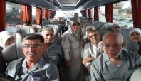 Gaziantep'te hacı adayları dualarla uğurlandı