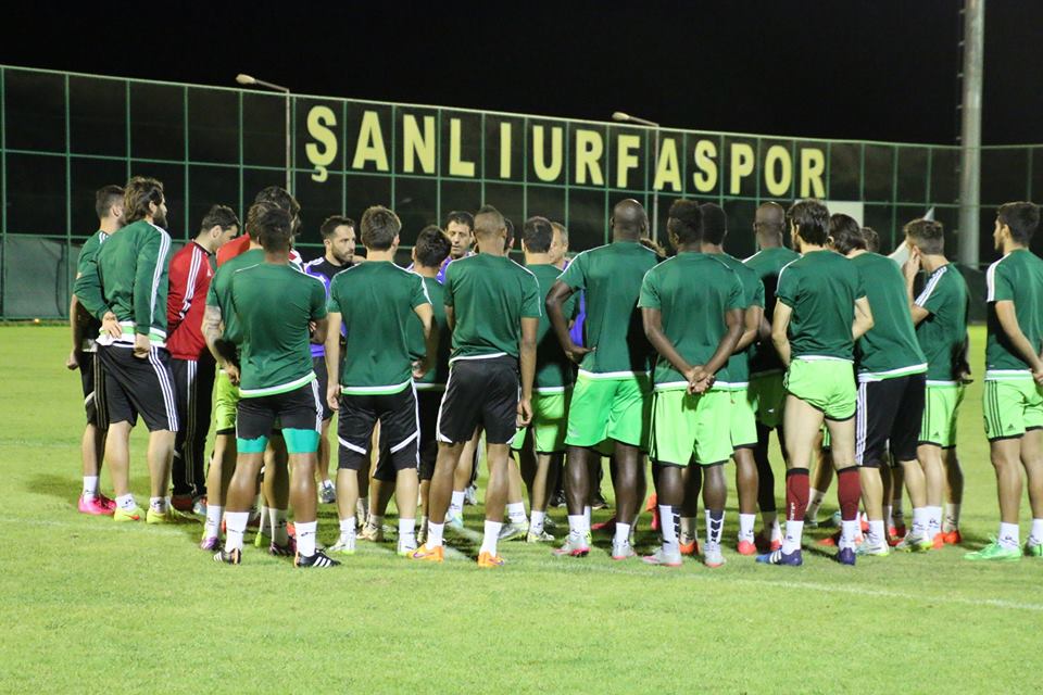 Urfaspor Giresunspor maçı hazırlıklarına devam ediyor