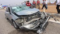 Kâhta'da trafik kazası: 4 yaralı