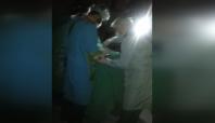 Hastalar karanlıkta ameliyat edildi