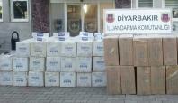 Diyarbakır'da 52 bin paket kaçak sigara ele geçirildi