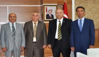 Suriye Eğitim Bakanı Müsteşarından Rektör Uluçam'a ziyaret
