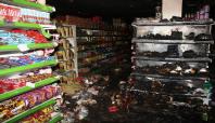 Midyat'ta AVM'de yangın çıktı: 1 yaralı