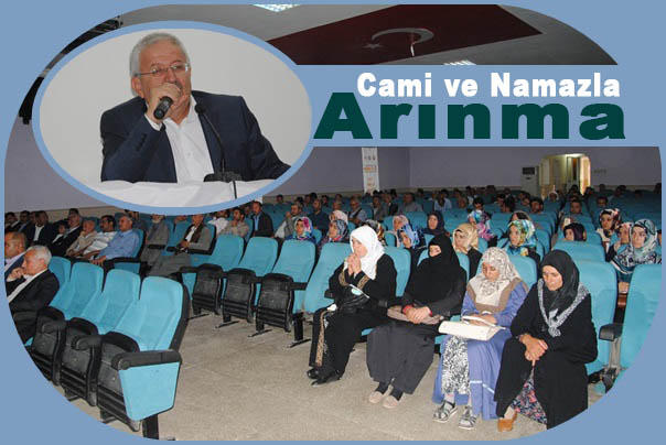 Siverek'te 'Cami ve Namazla Arınma' konferansı düzenlendi