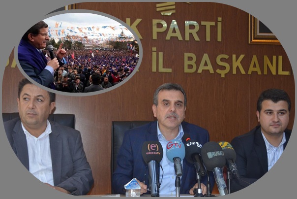 Başbakan Davutoğlu Urfa'daki Miting Tarihi Belli oldu