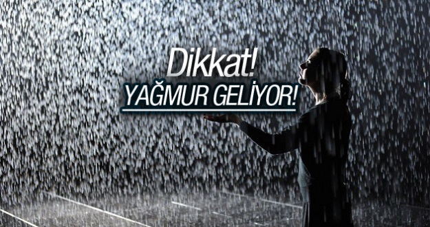 Türkiye yağışlı havanın etkisine girdi