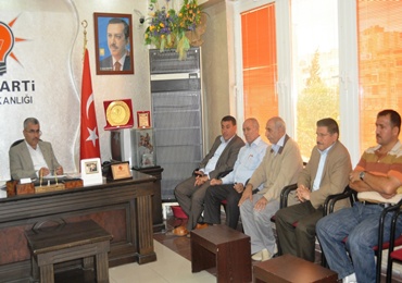 ASKF başkanından AK Parti'ye ziyaret