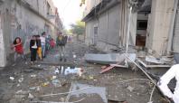 Silopi'de patlayan bomba esnafa zarar verdi