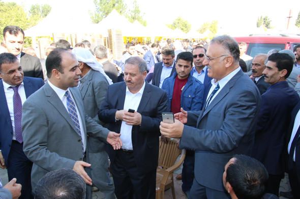 Gaziantep Milletvekili Abdulkadir Yüksel Suruç'ta teşekkür yemeği verdi