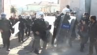 HDP'lilerin Silvan'da izinsiz yürüyüşüne müdahale