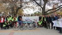 Van'da diyabete dikkat çekmek amacıyla bisiklet turu düzenlendi