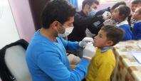 Şırnak'ta okullarda ağız diş taraması yapıldı