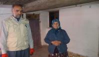 Gaziantep Umut-Der'den kışlık yakacak malzemesi yardımı