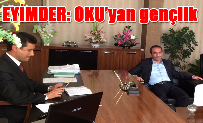 EYİMDER Milli Eğitim Müdürü Ahmet Demir'i ziyaret etti