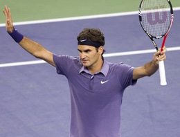 Roger Federer kolay kazandı
