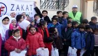 Gaziantep'te Suriyeli çocuklara kışlık yardımı yapıldı