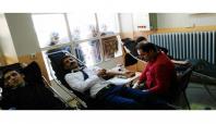 Siirt'e imam hatip öğrencileri kan bağışladı