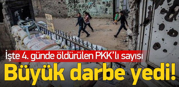 Cizre ve Silopi'de 75 PKK'li öldürüldü