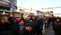 Erzurum kış festivalinde 'Başbar' gösterisi