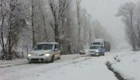 Bingöl'de kar yağışı