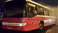 Diyarbakır'da PKK'liler Belediye otobüsünü yaktı