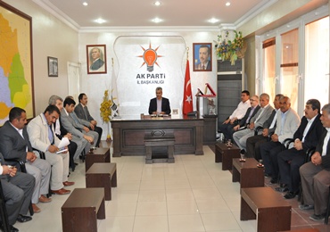 AK Parti başbakanın gelişine hazırlanıyor