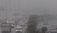 Gaziantep'te sis hayatı olumsuz etkiledi