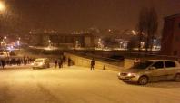 Bayburt'ta kar yağışı hayatı olumsuz etkiledi
