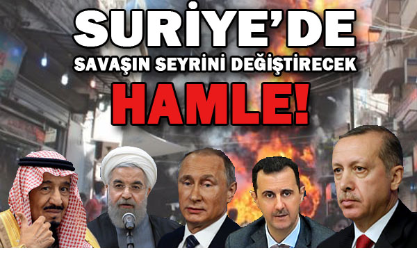 Türkiye'de Suriye için savaş sinyali verdi!