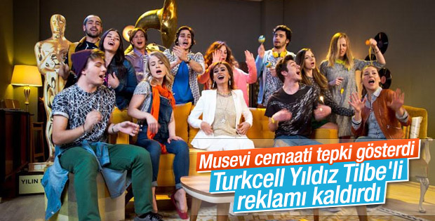 Museviler bastırdı, Yıldız Tilbe'nin Turkcell reklamı kaldırıldı