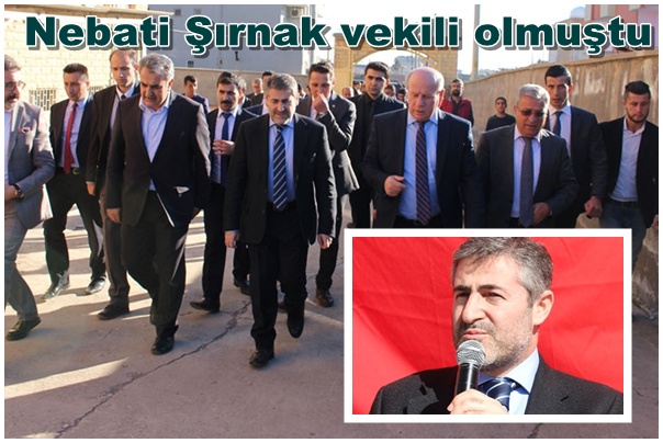 Nebati'nin Başında olduğu AK Parti heyeti Silopide