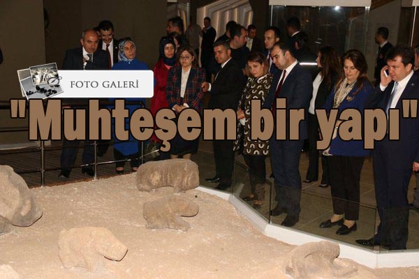 Fatma Şahin Urfa'daki Müzeye Hayran Kaldı