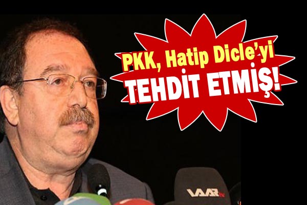 PKK,Hatip Dicleyi tehdit ettiği iddia edildi