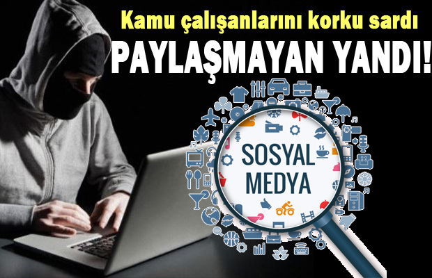 PKK kamu çalışanların sosyal medya hesabına mı dadandı?