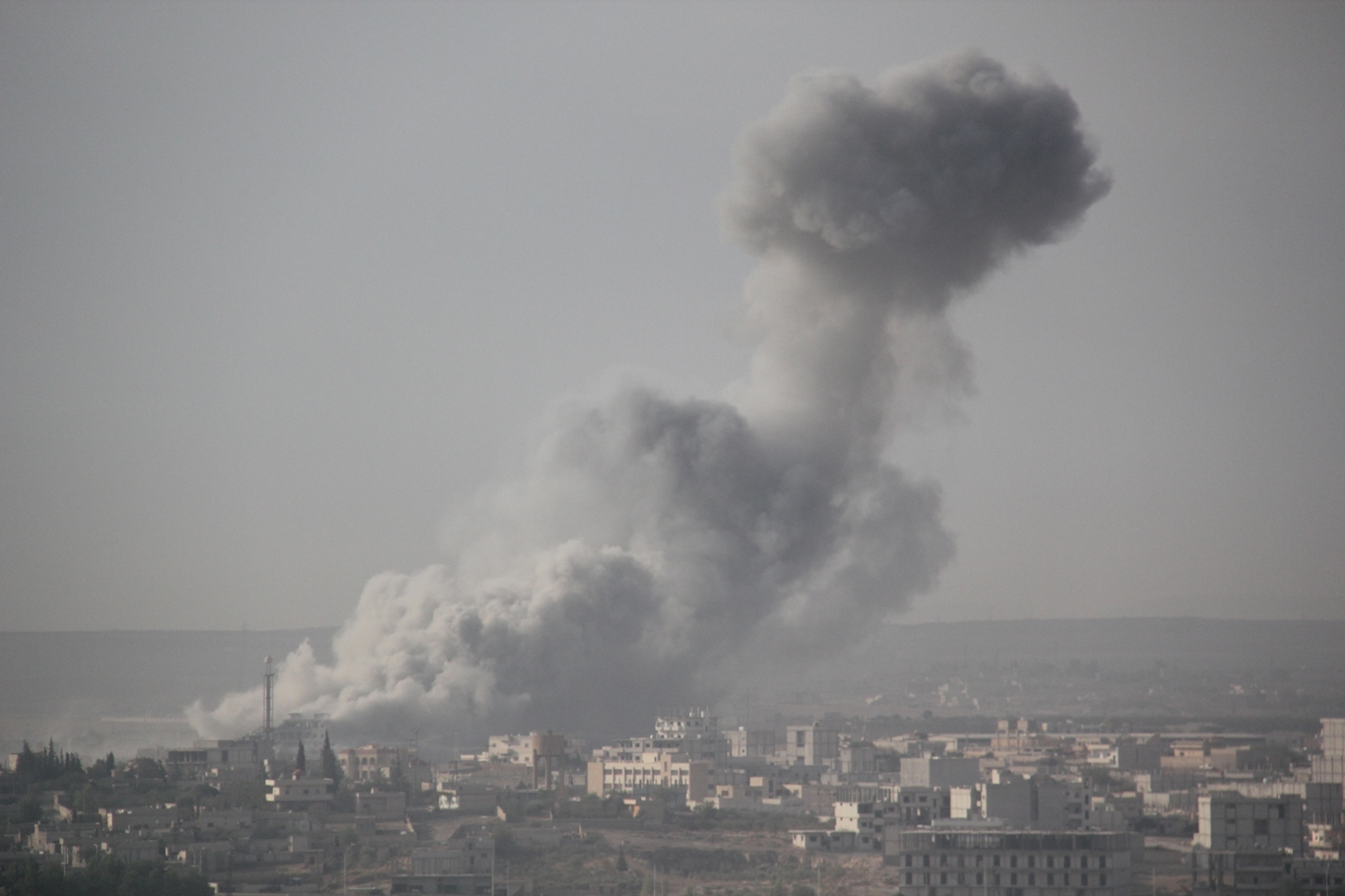 Suriye Tel abyad'da çatışmalar devam ediyor