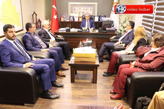Ankara Altındağ heyet, Başkan Demirkolu makamında ziyaret etti