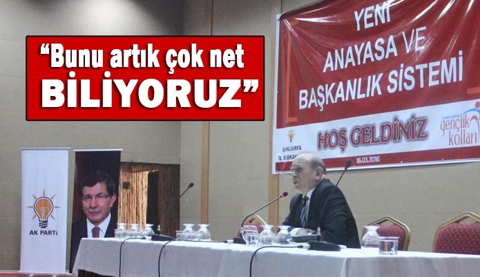 Burhan Kuzu Urfa'da konuştu: PKKnin içinde tüm dünya devletleri var