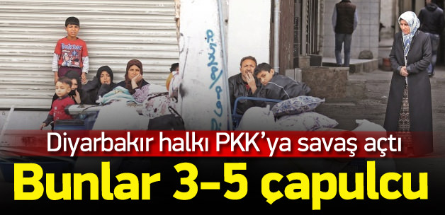 Bağlar ilçesinde PKK ne yapıyor? vatandaş PKK'ya isyan ediyor