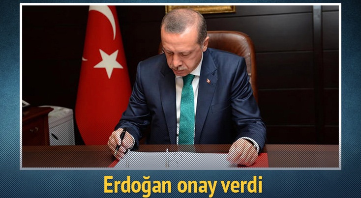 Cumhurbaşkanı Erdoğan 14 kanunu onaylayarak Başbakanlığa gönderdi