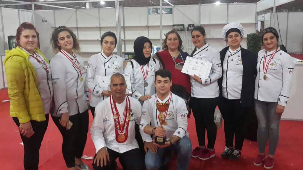 Harran Üniversitesi Ulusal Yemek Yarışmasında Ödülleri Sıraladı