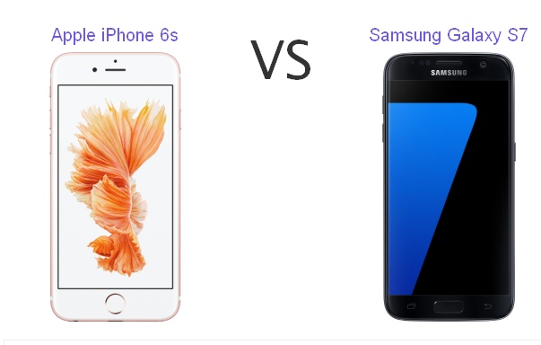 iPhone 6s mı, Samsung Galaxy S7 mı? iPhone 6s Galaxy S7 karşılaştırması