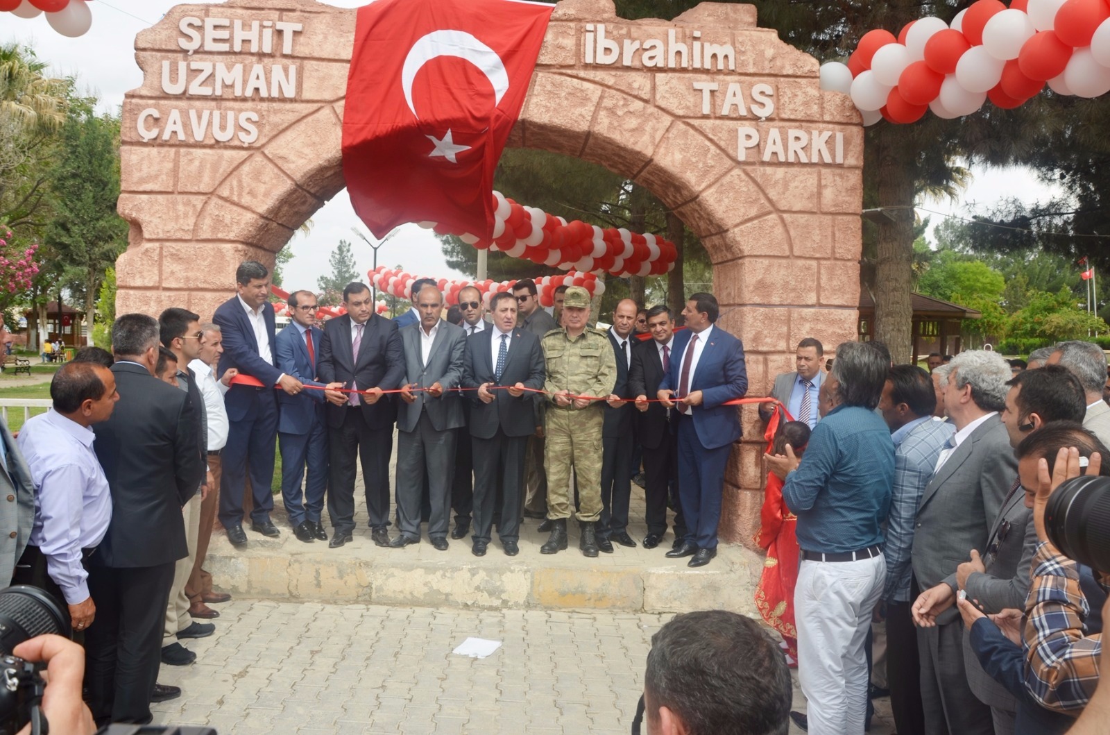 Harran'da şehit İbrahim Taş parkı açıldı
