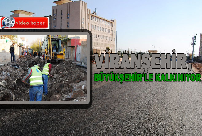 Viranşehir'de çalışmalar son hız devam ediyor